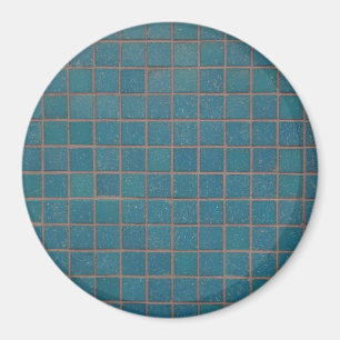 Íman azulejos com manchas azuis