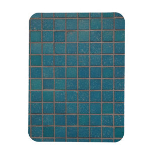 Íman azulejos com manchas azuis