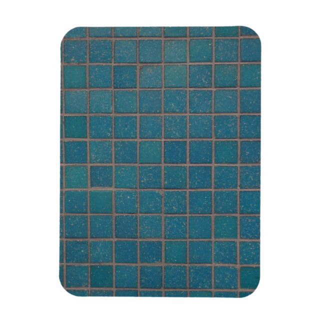 Íman azulejos com manchas azuis (Vertical)