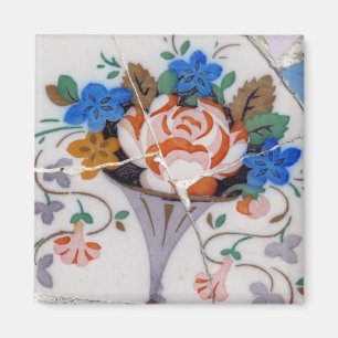 Íman Azulejos da flor