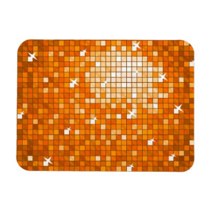 Íman Azulejos de Disco Magnético Premium laranja