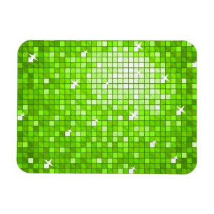 Íman Azulejos de Disco Magnético Premium Verde
