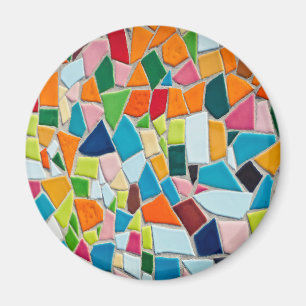 Íman Azulejos de mosaicos brilhantes