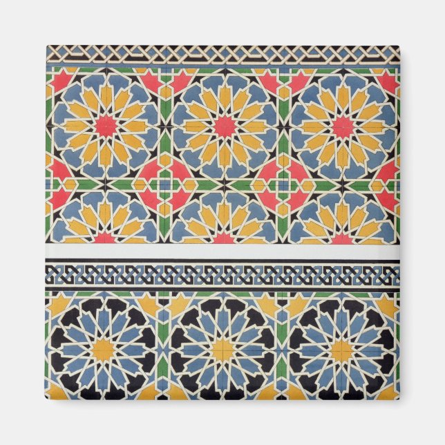 Íman Azulejos de Muro do Mihrab da Mesquita de Cheykh (Frente)
