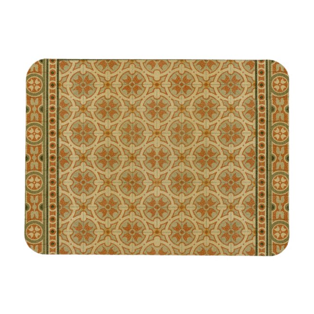 Íman Azulejos do mosaico italiano decorativo pelo Visio (Horizontal)