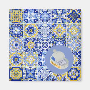 Íman Azulejos e Sardinhas