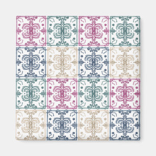 Íman Azulejos Multicolor