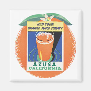 Íman Azusa, Poster de Juice Laranja da Califórnia