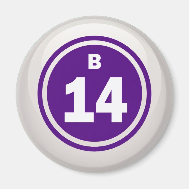 ÍMAN B-14- BOLA (Frente)