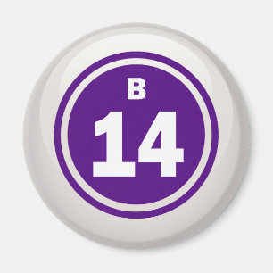 ÍMAN B-14- BOLA DO BINGO