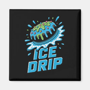 Íman B Drip Gráfico de Disco de Hóquei no Gelo Infantil