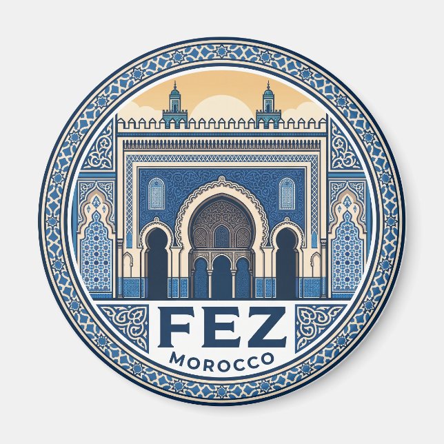 Íman Bab Bou Jeloud Marrocos (Frente)