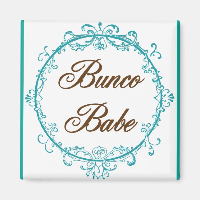Íman babe bunco (Frente)