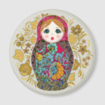 Íman Babushka Russo Ninho Dolls Matrioshka Magnet<br><div class="desc">Designs Babushka muito fofos,  isso fará diferença em sua decoração em casa! Projetado por ART CULT - Pro Design Studio ©</div>