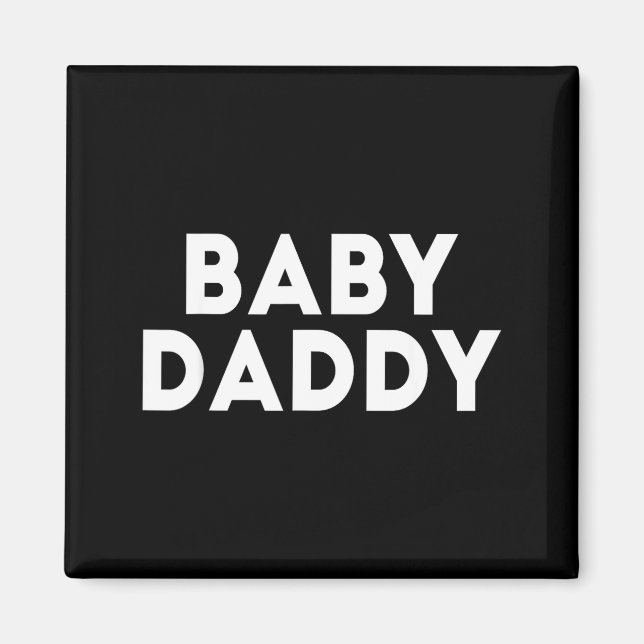 Íman Baby Daddy Funny New &amp; Expecting Dads Father's (Frente)