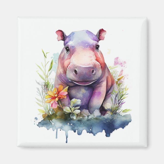 Íman Baby Hippo Magnet (Frente)