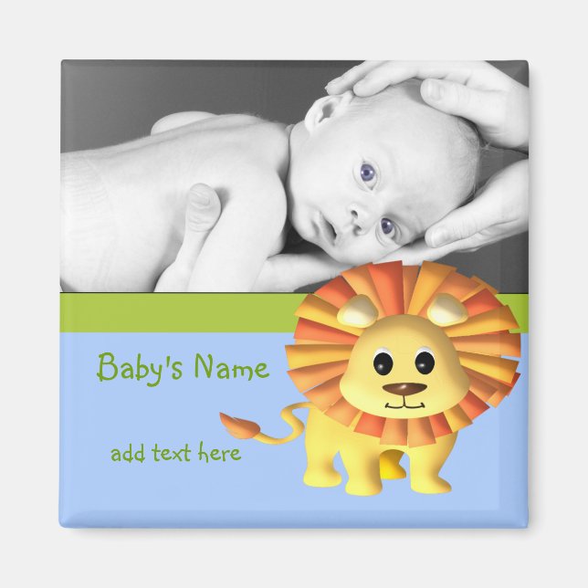 Íman Baby Lion/ Photo (Frente)