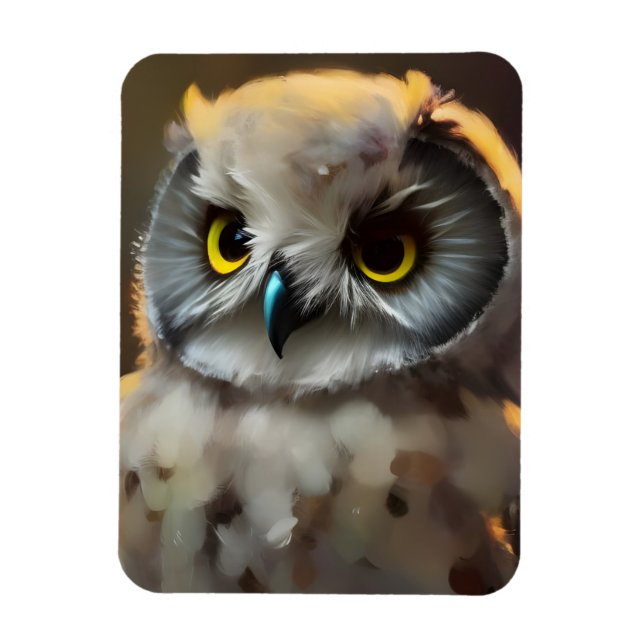 Íman Baby Owl (Vertical)