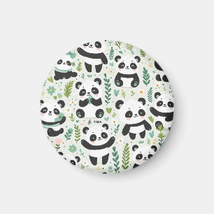Íman Baby Panda Pattern