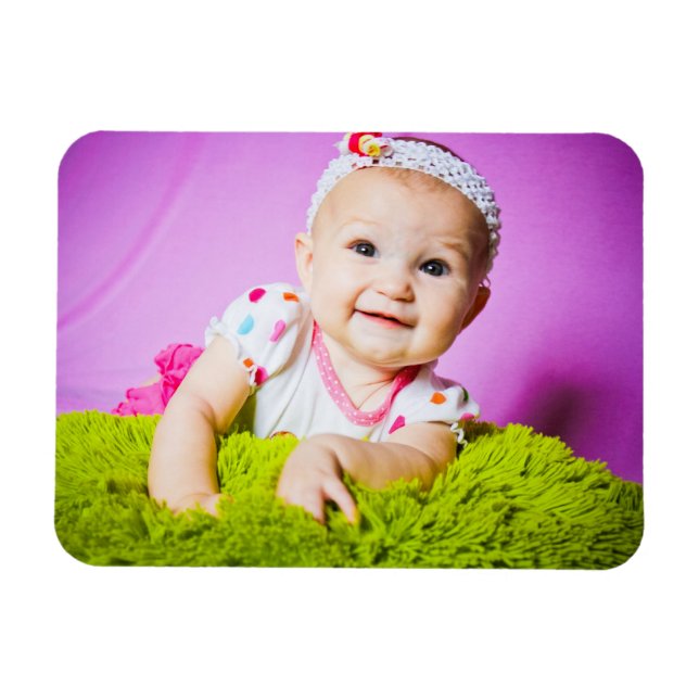 Íman Baby Photo Magnet (Horizontal)