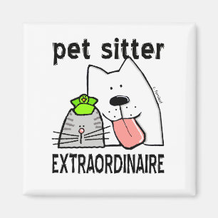 Íman Baby-sitter do animal de estimação Extraordinair