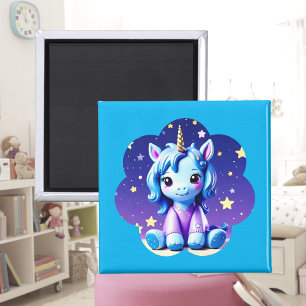 Íman Baby Unicorn In PJ's Magnet