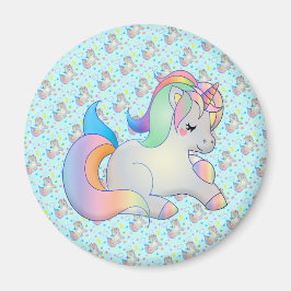 Íman Baby Unicorn Rainbow Pony