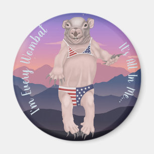 Íman Baby Wombat Magnet