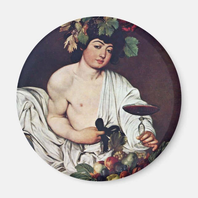 Íman Bacchus Por Michelangelo Merisi Da Caravaggio (Frente)