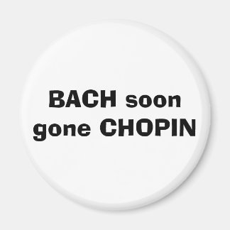 Íman BACH logo foi CHOPIN