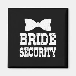 Íman Bachelorette Noiva Segurança Crianças Engraçadas P