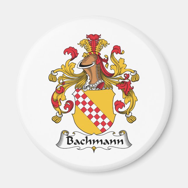 Íman Bachmann Family Crest (Frente)