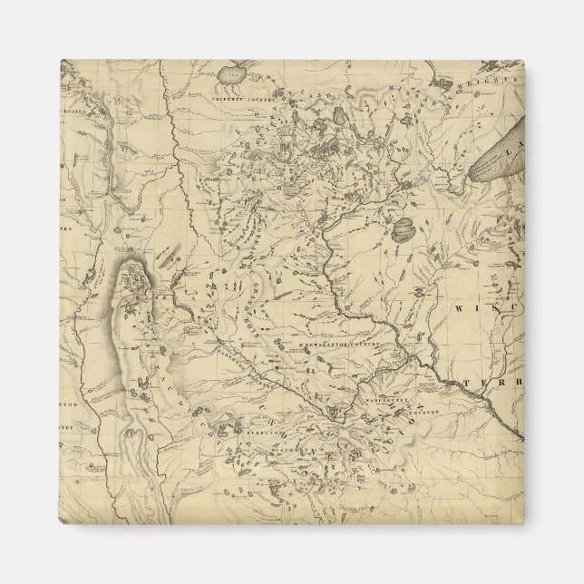 Íman Bacia Hidrográfica do Rio Mississippi (Frente)