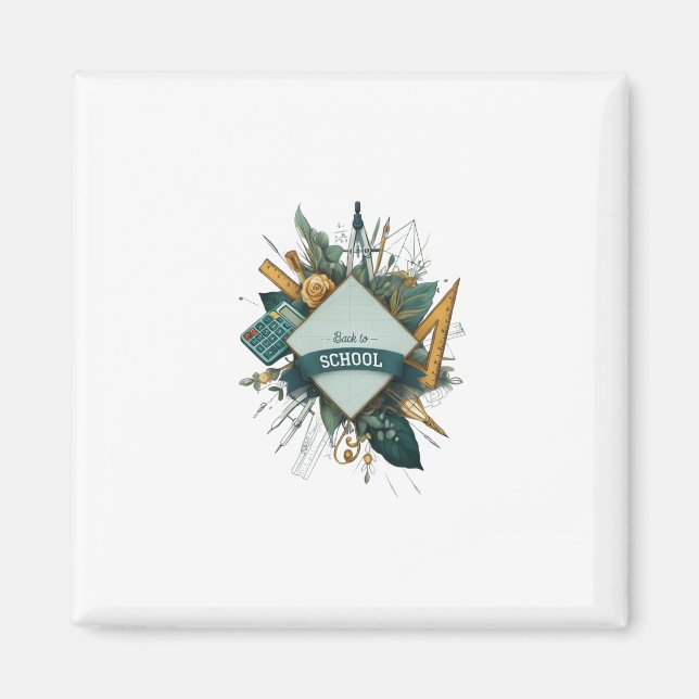 Íman back to school magnet (Frente)