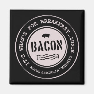 Íman Bacon é o que é para o comensal do almoço do