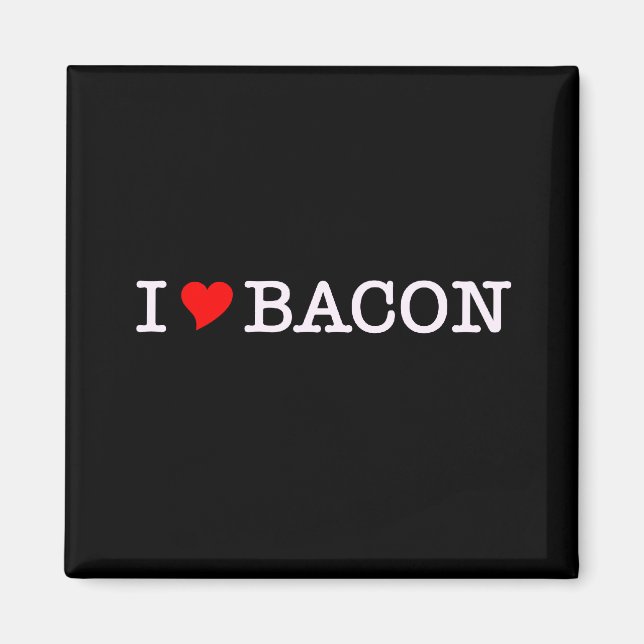 Íman Bacon I Love (Frente)