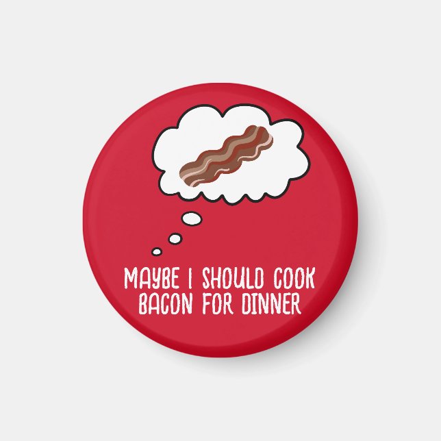 Íman Bacon para Jantar Magnet Frio-Gerador (Frente)