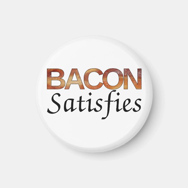 Íman Bacon Satisfaz (Frente)