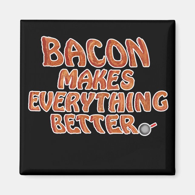 Íman Bacon torna tudo melhor (Cartoon) (Frente)