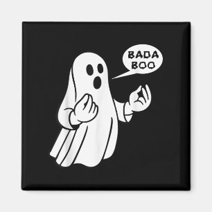 Íman Bada Boo Fantasma Italiano Camiseta Divertida de H