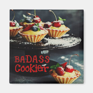 Íman BADASS COOKIER Funny Gifts Cote MAGNET