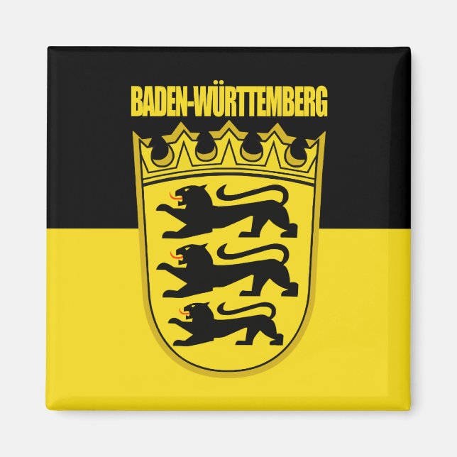 Íman Bade-Wurtemburg Lesser Arms (Frente)