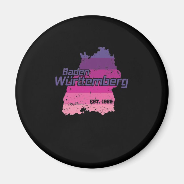 Íman Baden Württemberg Bundesland Deutschland (Frente)