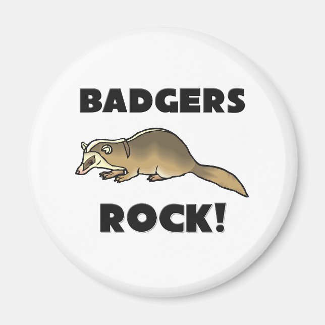 Íman Badgers Rock (Frente)