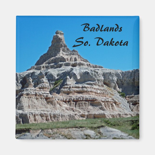 Íman Badlands National Park, Dakota do Sul (Frente)