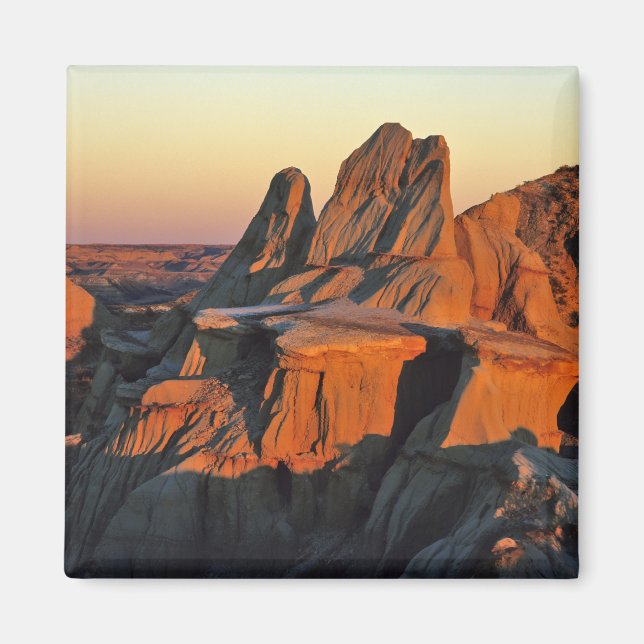 Íman Badlands no Parque Nacional de Theodore Roosevelt (Frente)