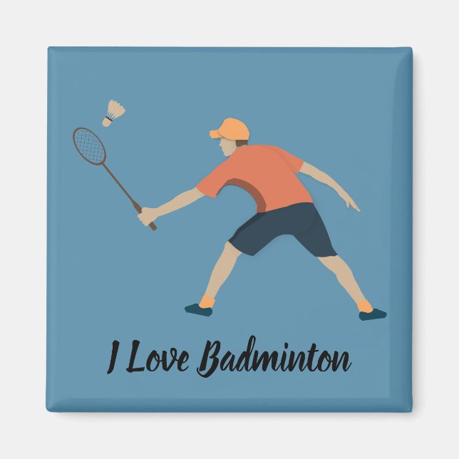 Íman Badminton (Frente)