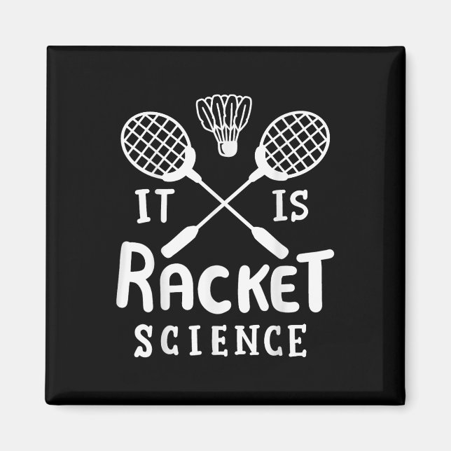 Íman Badminton É A Ciência De Racket (Frente)