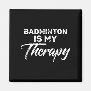 Íman Badminton É Minha Terapia Para Prem de Jogadores d