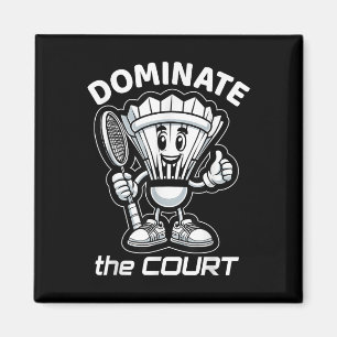 Íman Badminton Forever Cartoon Shuttle E Racket Graph